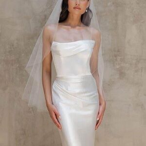 Lovely Bride Fingertip Veil